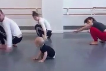 רקדן מלידה – צפו בתינוק כוריאוגרף